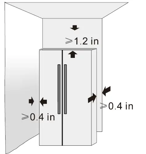 FORTE-F16SBS250SS 33-Inch-250-Series-Side-by-Side-Refrigerator-13