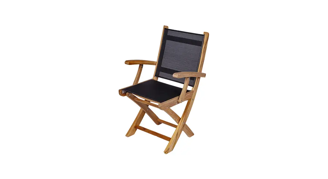 Royal Teak Collection Sailmate Teak Folding Sling Arm Chair Instructions