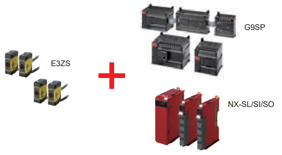 OMRON E3ZS Single Beam Safety Sensor-fig1