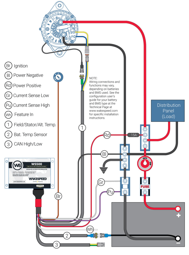 WS500 Alternator Regulator - 5