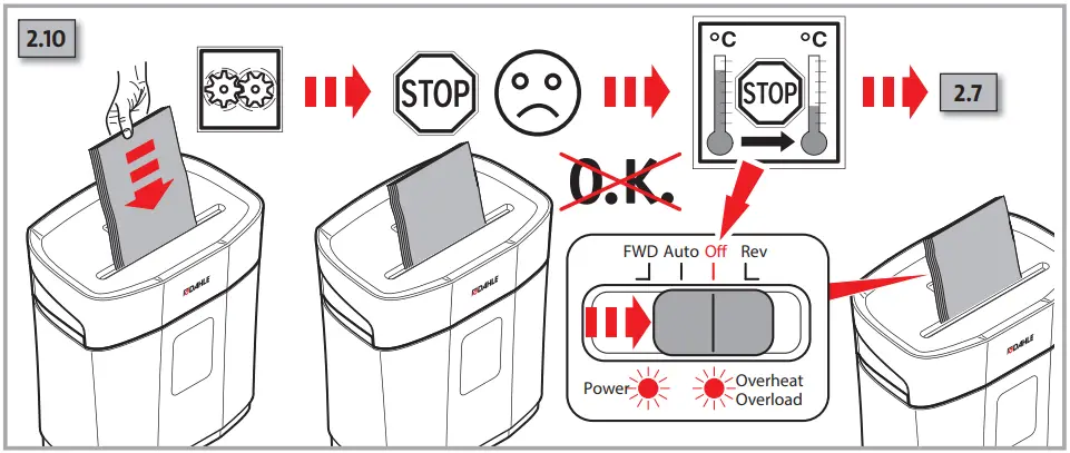 DAHLE-PS-100-Paper-Safe-Paper-Shredder-FIG-10