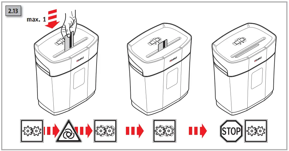 DAHLE-PS-100-Paper-Safe-Paper-Shredder-FIG-13