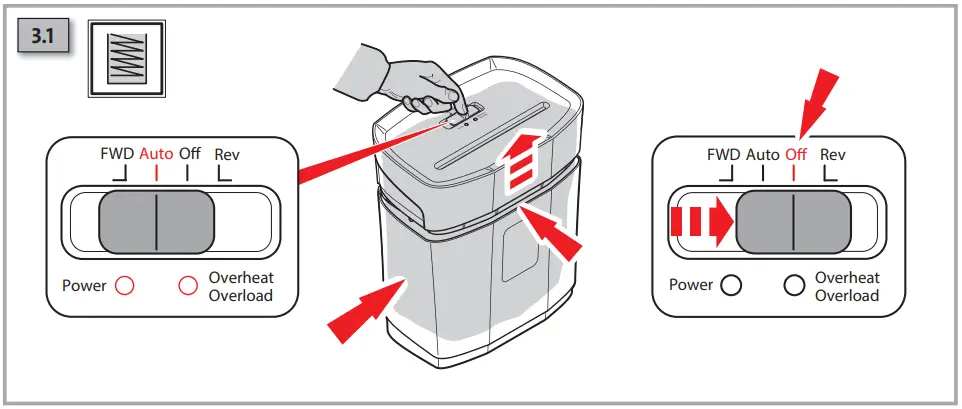 DAHLE-PS-100-Paper-Safe-Paper-Shredder-FIG-14