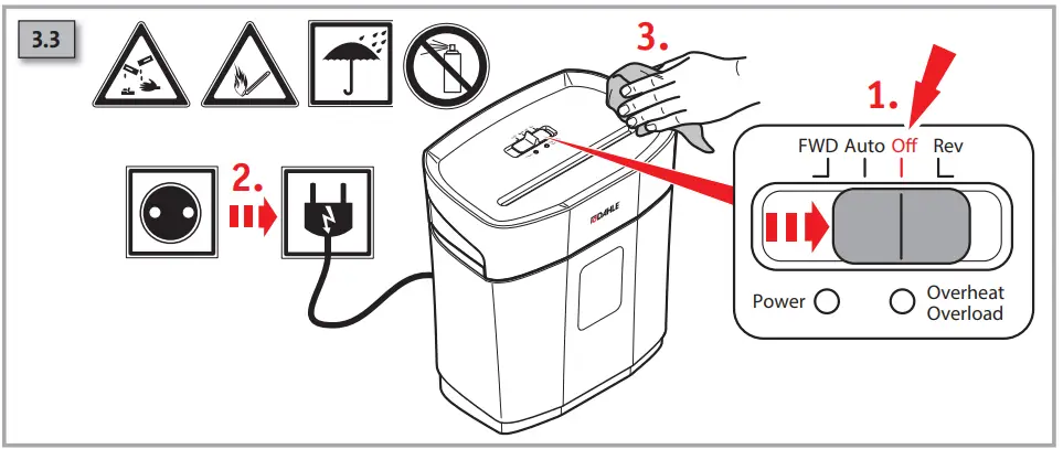 DAHLE-PS-100-Paper-Safe-Paper-Shredder-FIG-16