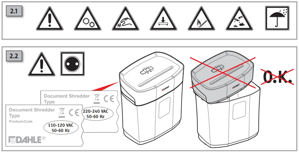 DAHLE-PS-100-Paper-Safe-Paper-Shredder-FIG-3