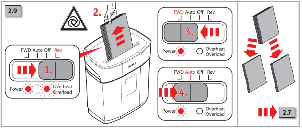 DAHLE-PS-100-Paper-Safe-Paper-Shredder-FIG-9