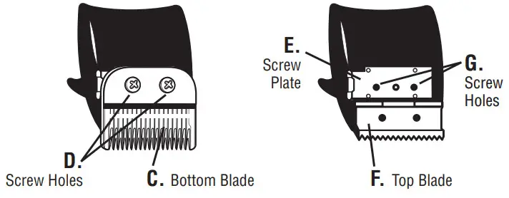 Oster 76023 Pivot Motor Clipper - Adjustable Clippers