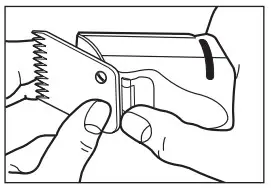 Oster 76023 Pivot Motor Clipper - Replacing Blades