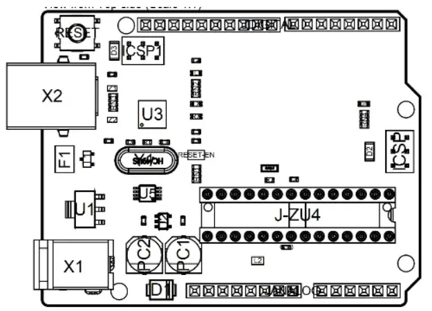 ARDUINO UNO R3 SMD Micro Controller - FIG1
