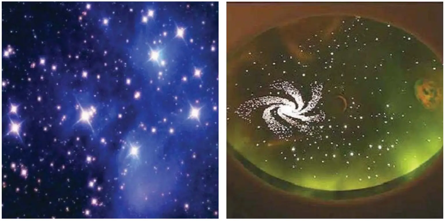 Fiber Optic Star Ceiling Light