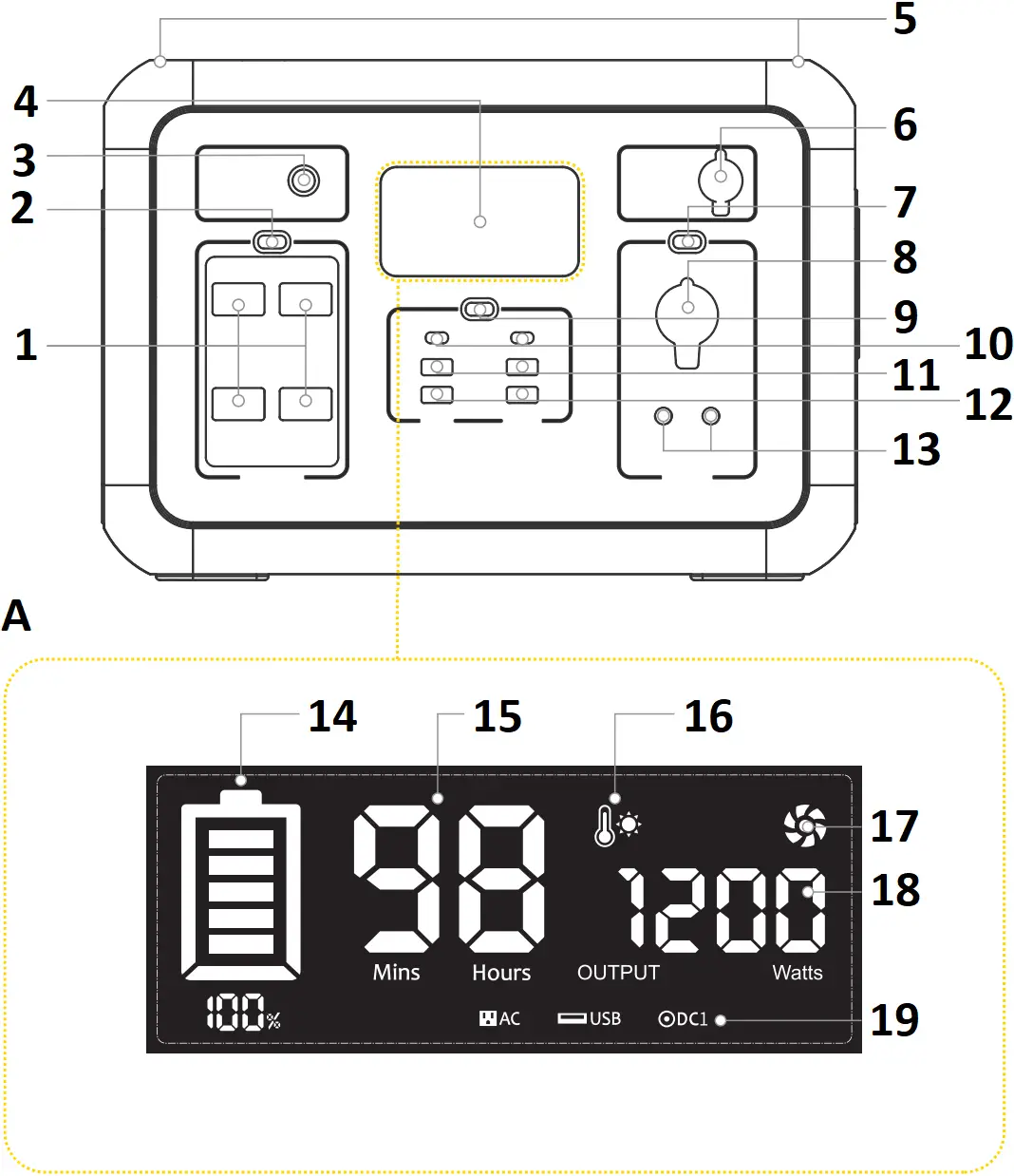 SeeDevil SD-PPS1200-G1 - Product Diagram 1