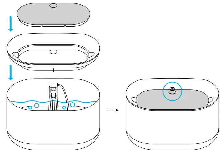 PETLIBRO PLWF002 Capsule Automatic Pet Water Fountain - 6