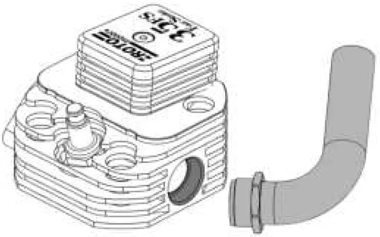 ROTOmotor ROTO 35 FS Four Stroke RC Plane Engine 06