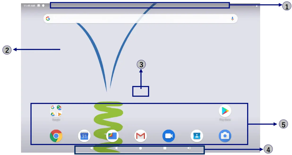 NST M1045W Android Tablet - fig