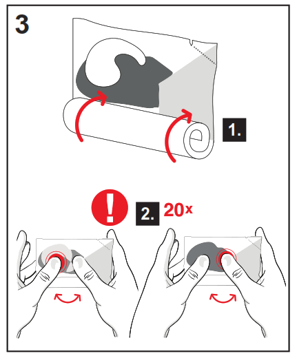 KEUCO REVA 04994 000700 Adhesive Set - 4