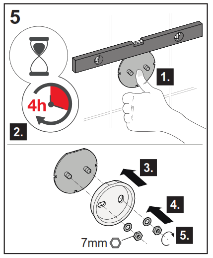 KEUCO REVA 04994 000700 Adhesive Set - 6