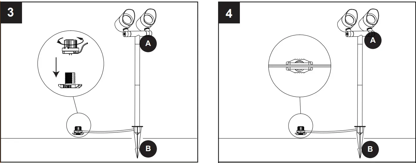 Harbor Breeze ZDL1142 LED14K8030 LED Spot Light - Figure 3