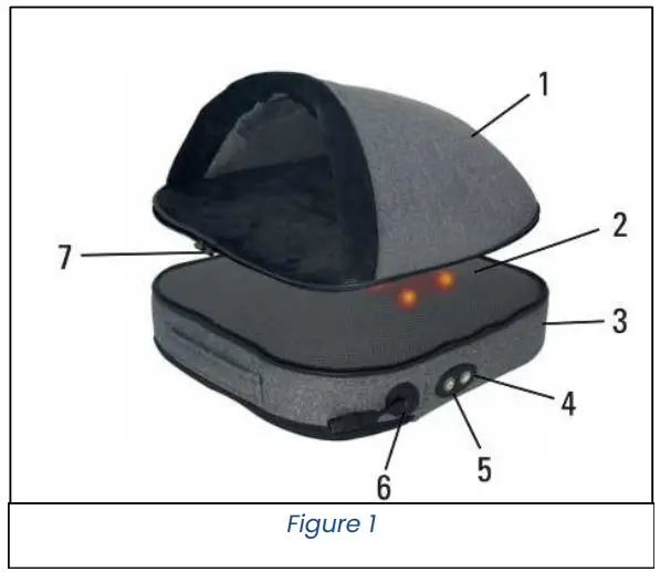Livoo DOS195 2 in 1 Shiatsu Massager - fig 1