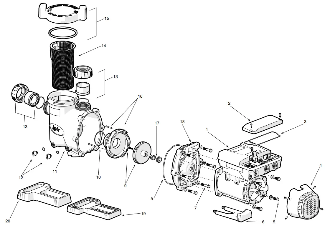 Jandy VSFHP185DV2A Variable-Speed Pool Pumps - Fig 15
