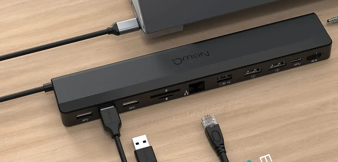 Newq Nq-dk-03 12 In 1 Usb C Hub Docking Station User Guide