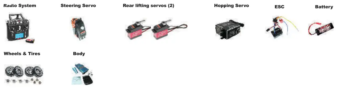 REDCAT LRH285 Designer Show Kit - fig 3
