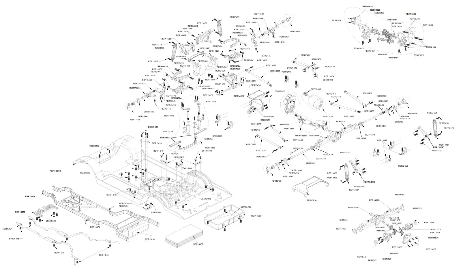 REDCAT LRH285 Designer Show Kit - fig 4