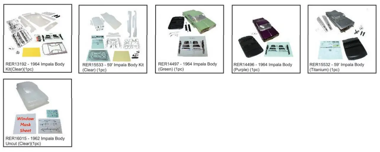 REDCAT LRH285 Designer Show Kit - fig 8