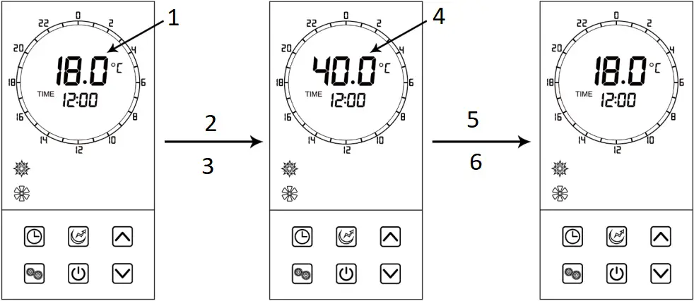 EVO HEAT Hot Water Heat Pump - Setting