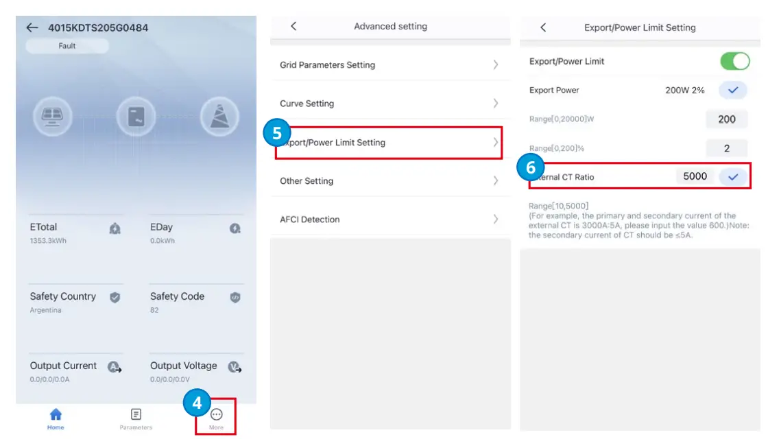 Commissioning the Meter