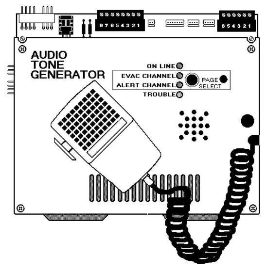 NOTIFIER AFP1010 Fire Alarm Control Panel - Audio Tone Generator