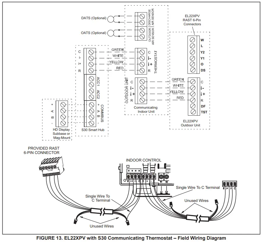 LENNOX Elite Series EL22XPV Units Heat Pump - THERMOSTAT 1