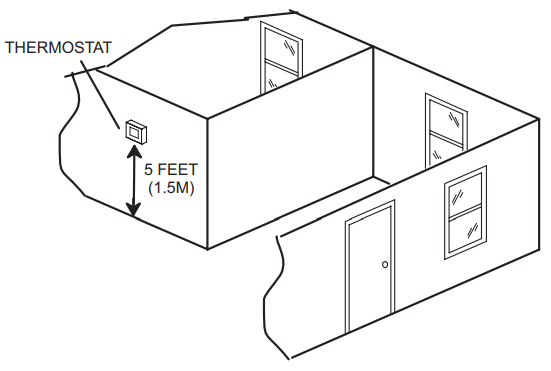 LENNOX Elite Series EL22XPV Units Heat Pump - THERMOSTAT