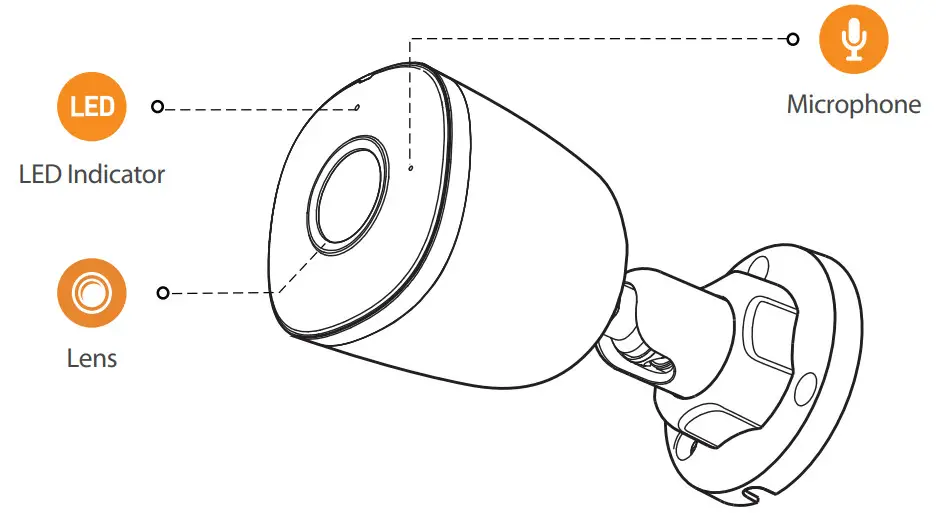 imou F22A 1080P HD IP67 Weatherproof Camera - Camera introduction