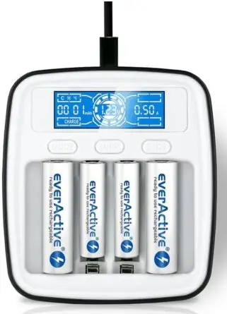 EVERACTIVE NC-1000M Smart Battery Charger