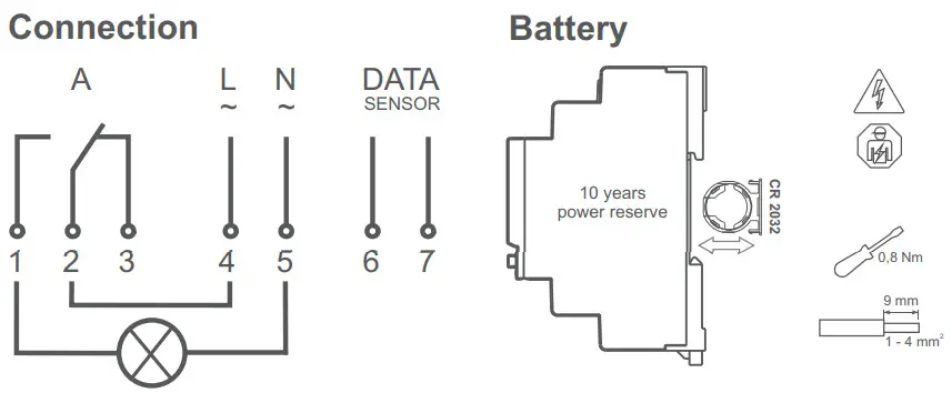 hugo m ller 972 413 Easy Twilight Switch - Connection