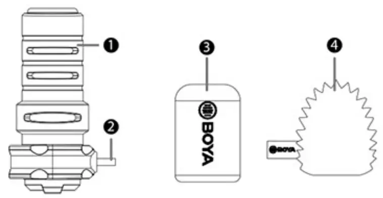 BOYA BY-DM100 Digital Condenser Stereo Microphone -