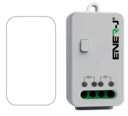 ENER-J Wireless Switch Receiver Controller K10R- Installation method