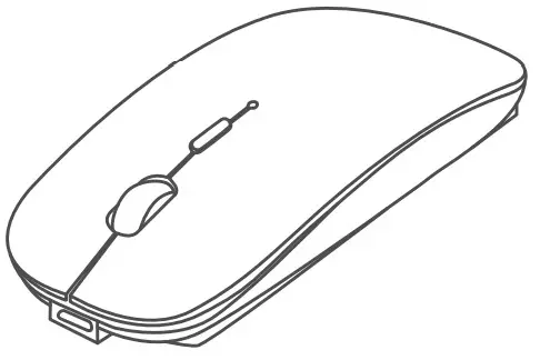 HOMMIE Bluetooth Wireless Mouse M1