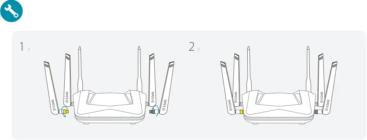 D-Link DIR-X5460 AX5400 Wi-Fi 6 Router-tools