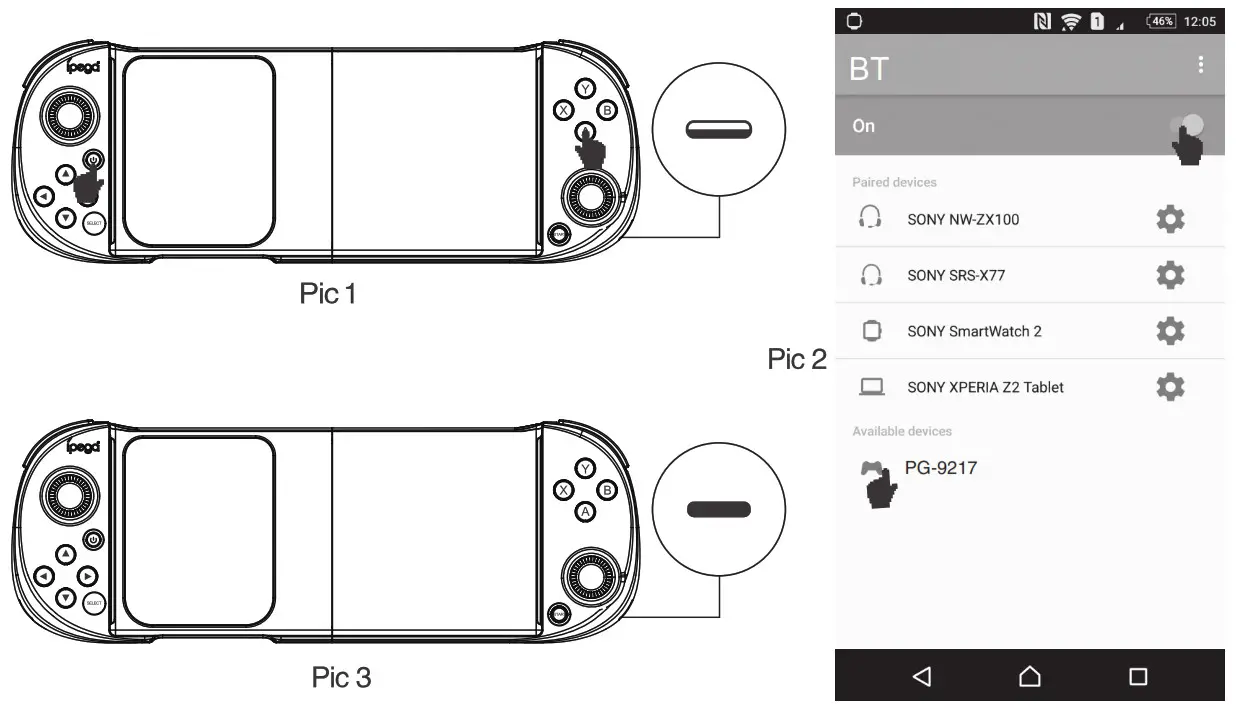 ipega PG-9217 Retractable Gamepad --Characteristic