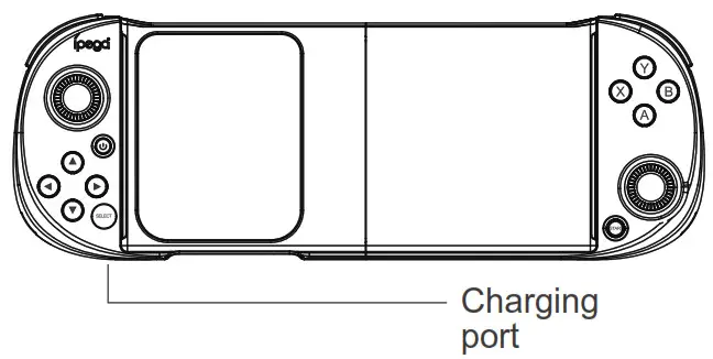 ipega PG-9217 Retractable Gamepad --Charging