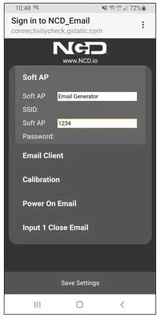RKI Email Text Generator 82- Soft AP Configuration