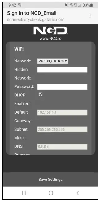 RKI Email Text Generator 82- WiFi Configuration