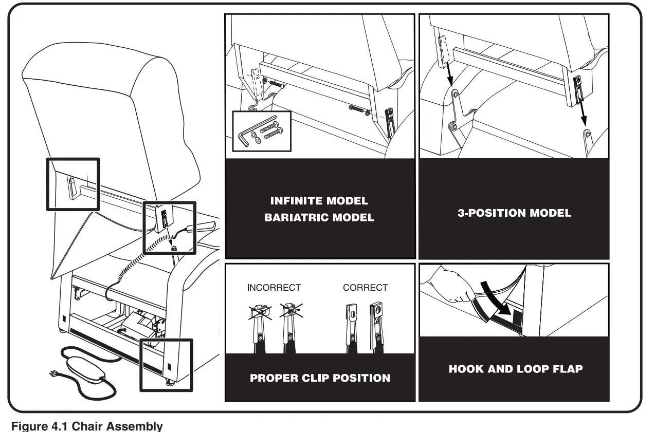 OEHHA Lift Chair - ASSEMBLY