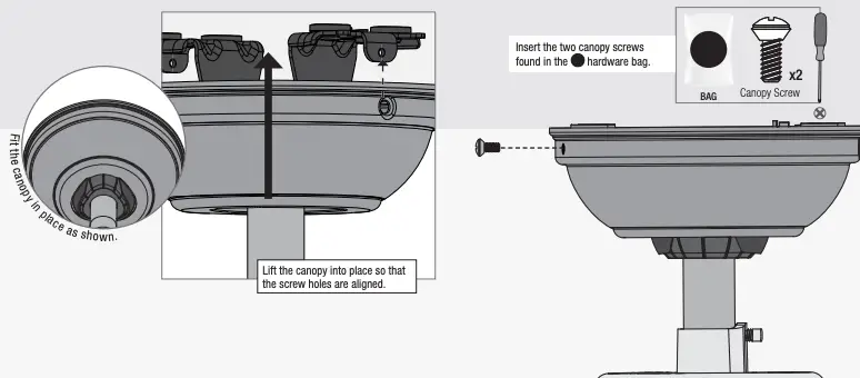 Installing the Canopy