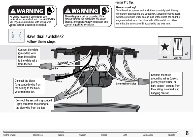 Wiring the Fan Continued