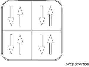 Aeotec B01NCEJAOD WallMote-Slide direction
