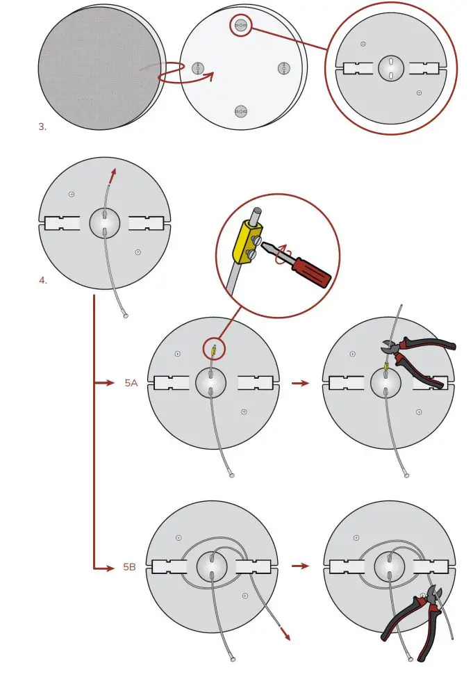 ecler Lightweight Ecological Absorbent LEA Installation Guide - Panel to bracket installation