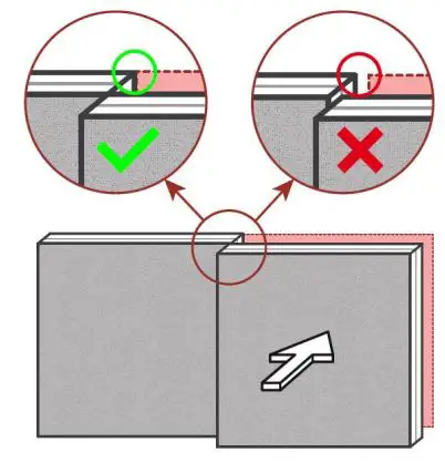 ecler Lightweight Ecological Absorbent LEA Installation Guide - Repeat steps 1 to 5 and place the next panel applying light pressure against the adjacent panel
