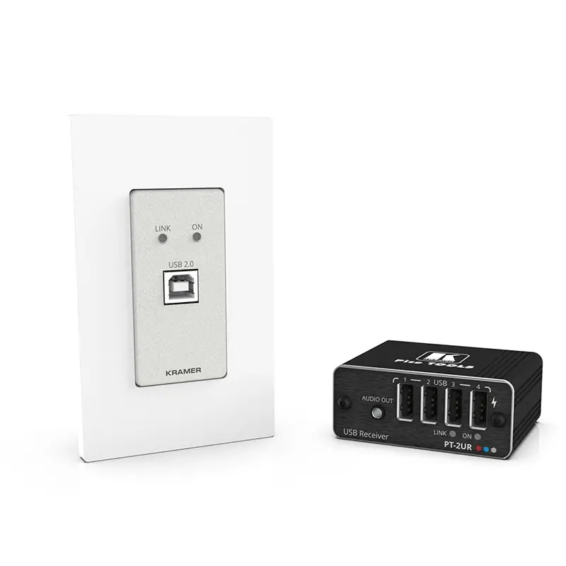 Kramer Wp-2ut/r-kit Usb Transmitter/receiver User Guide